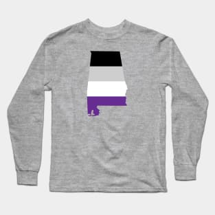 Alabama Asexual Pride Long Sleeve T-Shirt